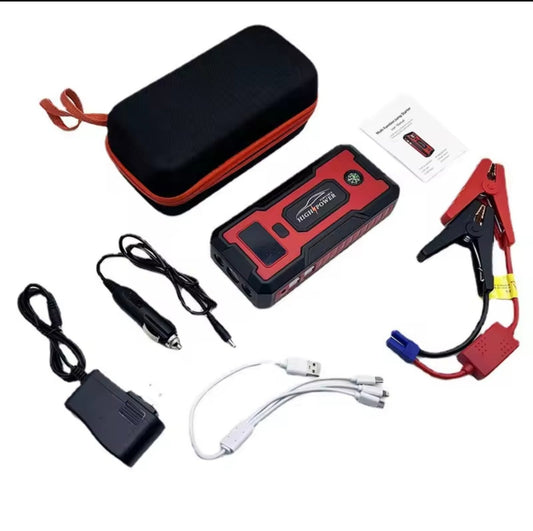 AxiOna&12V Power Bank 98000mAh Jumpstarter Auto Buster Emergency Booster Car Charger Jump Start Car Starting Device Battery