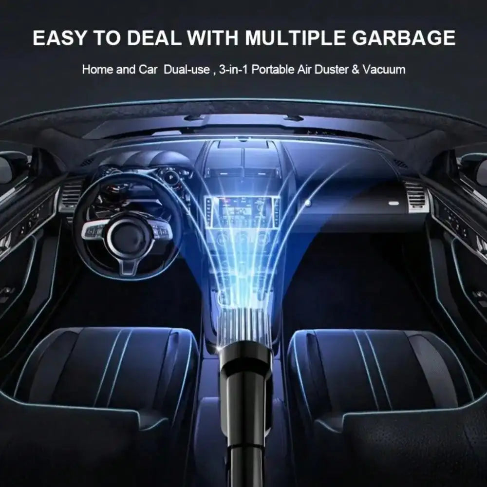 Super High Power Car Mounted Vacuum Cleaner Wireless Portable Handheld Car Household Mini Vacuum Cleaner Portable Vacuum Cleaner