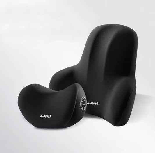 Memory Foam Car Neck Cushion Car Lumbar Support For Car Supplies Universal Neck Pillow Waist Cushion Car Seat Car Accessories