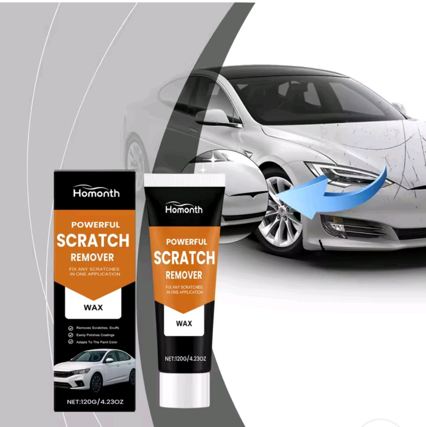 Homonth Scratch Remover – Restore Your Car’s Shine in Minutes