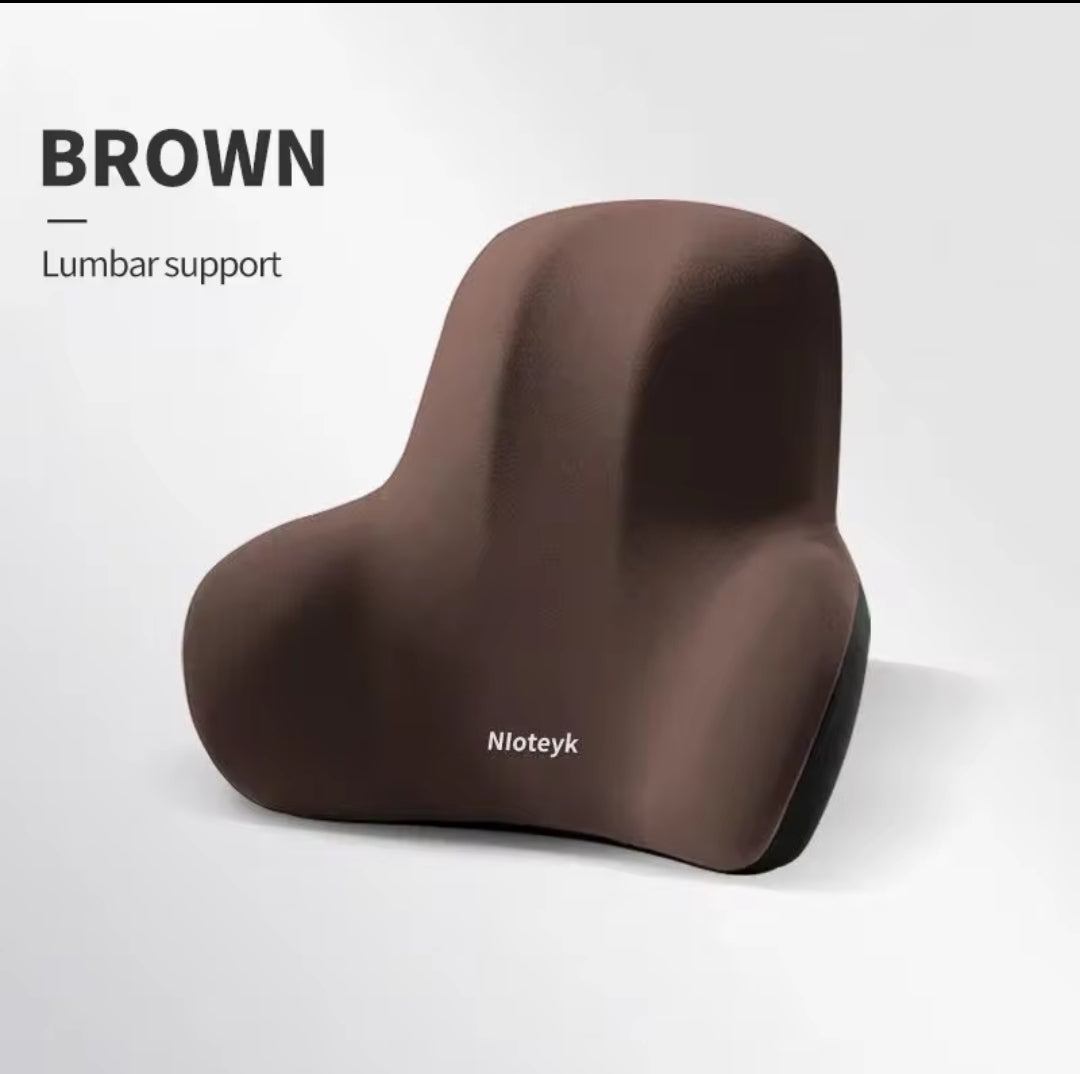 Memory Foam Car Neck Cushion Car Lumbar Support For Car Supplies Universal Neck Pillow Waist Cushion Car Seat Car Accessories